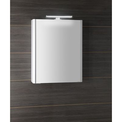 Szafka 55x17x70 cm z lustrem biała LU0550030 Sapho Lucie