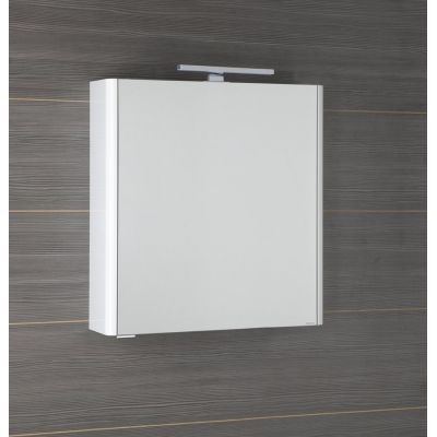 Szafka 65x17x70 cm z lustrem biała LU0650030 Sapho Lucie