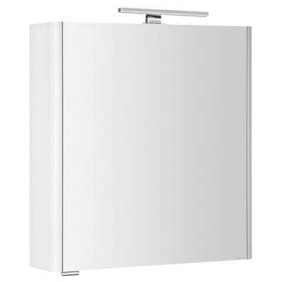 Szafka 65x17x70 cm z lustrem biała LU0650030 Sapho Lucie