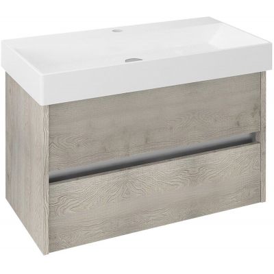 Szafka 82x43x51.5 cm podumywalkowa wisząca dab NR0851212 Sapho Nirona