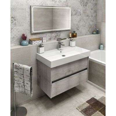 Szafka 82x43x51.5 cm podumywalkowa wisząca dab NR0851212 Sapho Nirona
