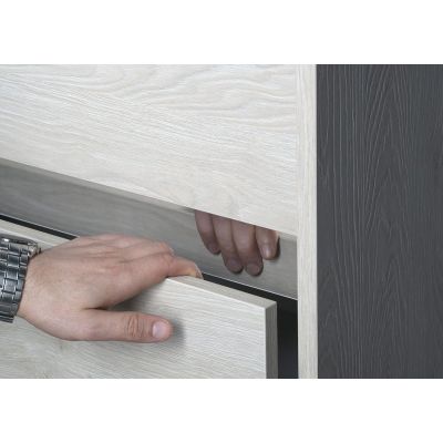 Szafka 82x43x51.5 cm podumywalkowa wisząca dab NR0851212 Sapho Nirona