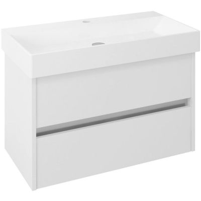 Szafka 82x43x51.5 cm podumywalkowa wisząca biała NR0853030 Sapho Nirona