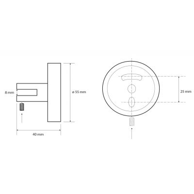 Uchwyt XR009 Sapho X-Round