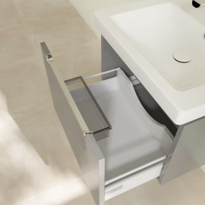 Szafka 58.7x45.4x42 cm podumywalkowa wisząca szara A68710FP Villeroy & Boch Subway 2.0
