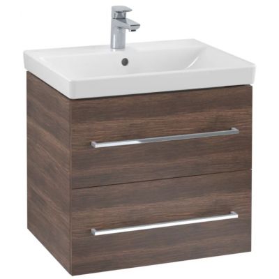 Szafka 57.8x45.2x51.4 cm podumywalkowa wisząca szary A88900VH Villeroy & Boch Avento