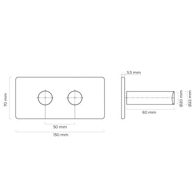 Zestaw maskujący 55903300 Oltens Varmare