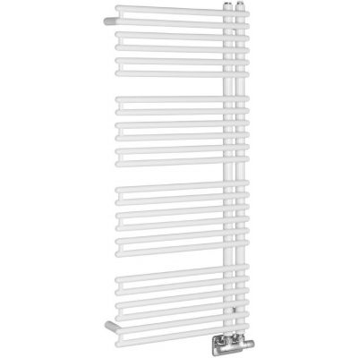 Grzejnik łazienkowy drabinkowy 112.6x49.6 cm biały DC300T Aqualine Tubini