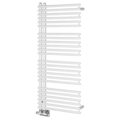 Grzejnik łazienkowy drabinkowy 112.6x49.6 cm biały DC300T Aqualine Tubini