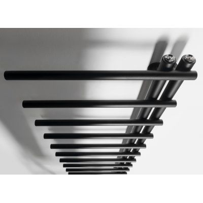 Grzejnik łazienkowy 151x50 cm czarny IR151B Sapho Justina