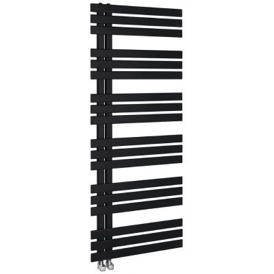 Grzejnik łazienkowy drabinkowy 150x60 cm czarny IR156B Sapho Silvana