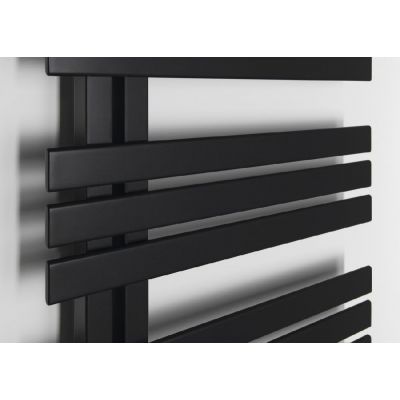 Grzejnik łazienkowy drabinkowy 150x60 cm czarny IR156B Sapho Silvana