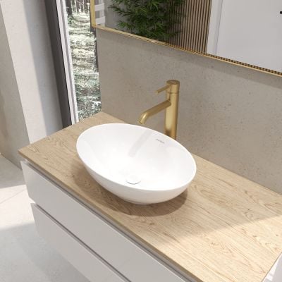 Korek do umywalki biały 05200000 Oltens Rovde