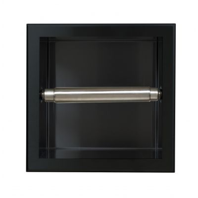 Uchwyt na papier toaletowy czarny PBBL2 Balneo Wall-Box Paper Black
