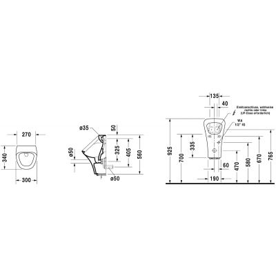 Pisuar 2804310000 Duravit DuraStyle