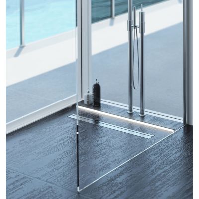 Listwa kształtująca spadek 100 cm 90109151 ACO ShowerDrain C Black