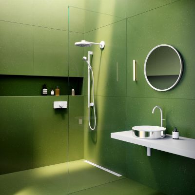 Axor Drain element zewnętrzny odpływu liniowego 70 cm nikiel szczotkowany 42520820