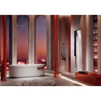 Axor ShowerComposition 12592000 deszczownica 42.5x11 cm prostokątna chrom