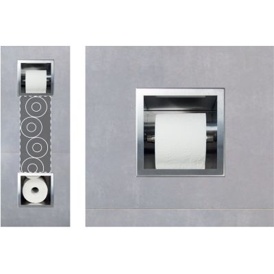 Balneo Wall-Box Paper Inox PBIN2 uchwyt na papier toaletowy