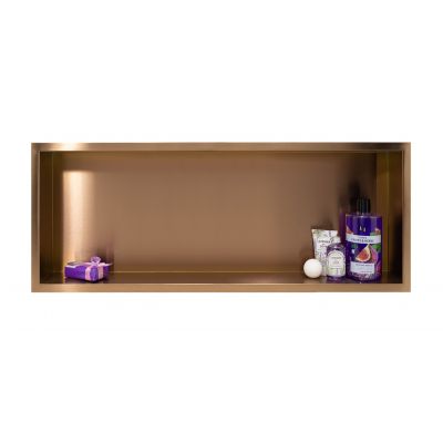 Półka wnękowa 90 cm miedziana OBCO6 Balneo Wall-Box One Copper/Miedź
