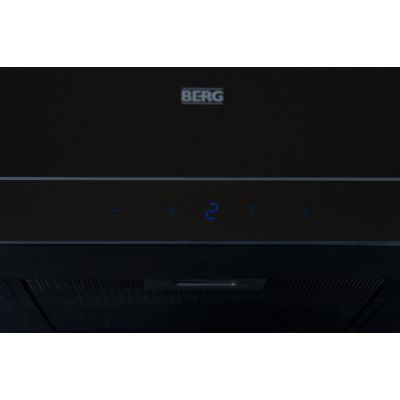 Okap przyścienny TLINEBLACK60 Berg T-Line Black