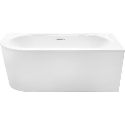 Wanna przyścienna 170x75 cm prostokątna biała #WAA170APZS Besco Avita A-Line