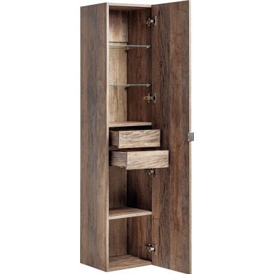 Szafka 35x33x160 cm boczna wisząca dąb SANTAFEOAK8001A1D2S Comad Sante Fe Oak