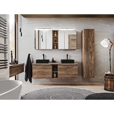 Szafka 35x33x160 cm boczna wisząca dąb SANTAFEOAK8001A1D2S Comad Sante Fe Oak