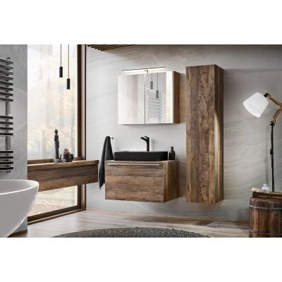 Szafka 35x33x160 cm boczna wisząca dąb SANTAFEOAK8001A1D2S Comad Sante Fe Oak