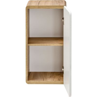 Szafka 35x32x68 cm boczna wisząca biała ARUBAWHITE810FSC Comad Aruba White