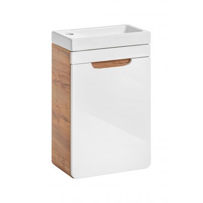 Szafka 40x22x60 cm podumywalkowa wisząca biała ARUBAWHITE826FSC Comad Aruba White