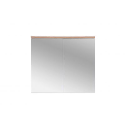 Szafka 80x20x69.4 cm z lustrem biała BALIWHITE841FSC Comad Bali White