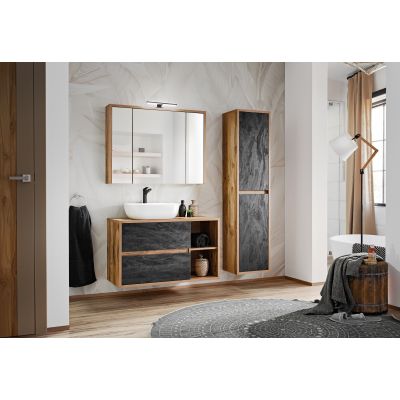 Szafka wisząca boczna 40x33 cm HAMPTONCONCRETE80001FSC Comad Hampton Concrete