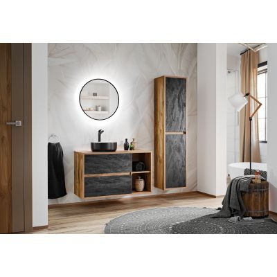 Szafka wisząca boczna 40x33 cm HAMPTONCONCRETE80001FSC Comad Hampton Concrete
