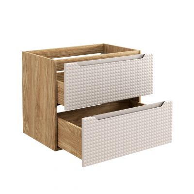 Szafka 70x46x57 cm dab-beżowa LUXORBEIGE82702S Comad Luxor Beige