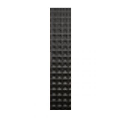 Szafka 35x33x170 cm czarna-dab LUXORBLACK80011D Comad Luxor Black