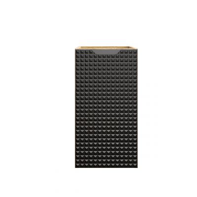 Szafka 30x46x57 cm czarna-dab LUXORBLACK81301D Comad Luxor Black