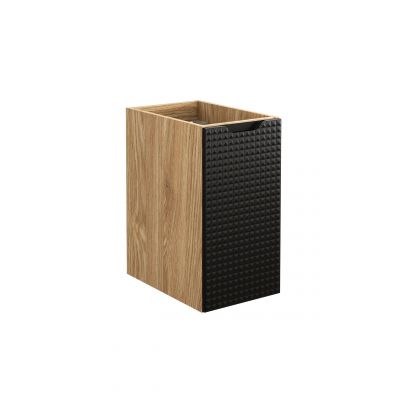 Szafka 30x46x57 cm czarna-dab LUXORBLACK81301D Comad Luxor Black