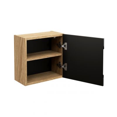 Szafka 35x19x35 cm czarna-dab LUXORBLACK83351DQ Comad Luxor Black