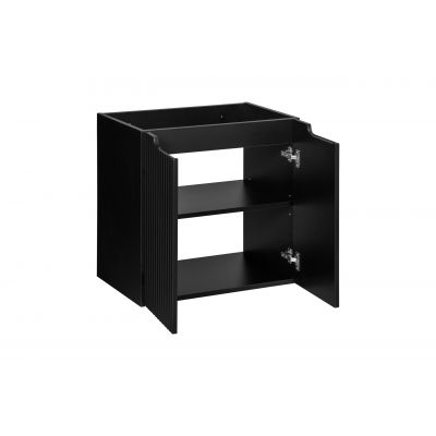 Szafka 60x39x57 cm podumywalkowa wisząca czarna NOVABLACKD282602D Comad Nova Black