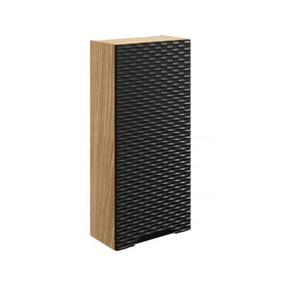 Szafka 35x19x75 cm czarna-dab OCEANBLACK83351D Comad Ocean Black