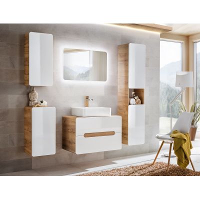 Szafka 40x22x60 cm podumywalkowa wisząca biała ARUBAWHITE826FSC Comad Aruba White