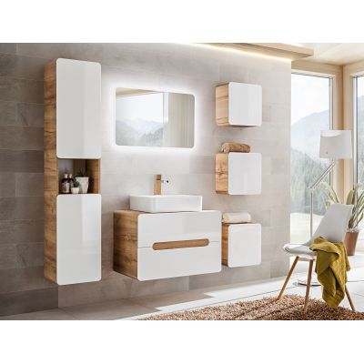 Szafka 40x22x60 cm podumywalkowa wisząca biała ARUBAWHITE826FSC Comad Aruba White