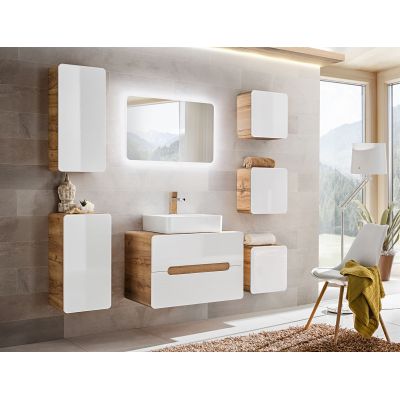 Szafka 40x22x60 cm podumywalkowa wisząca biała ARUBAWHITE826FSC Comad Aruba White