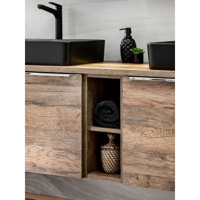 Szafka 35x33x160 cm boczna wisząca dąb SANTAFEOAK8001A1D2S Comad Sante Fe Oak