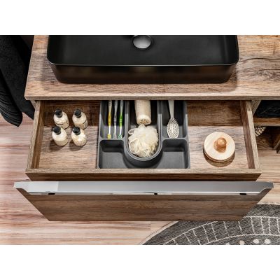 Szafka 35x33x160 cm boczna wisząca dąb SANTAFEOAK8001A1D2S Comad Sante Fe Oak