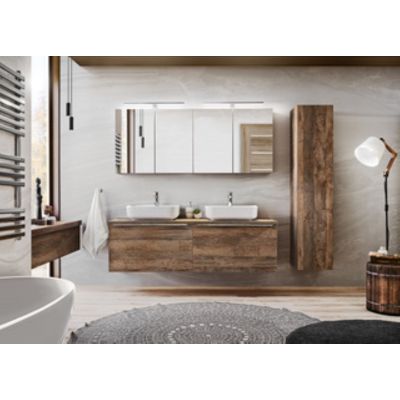 Szafka 35x33x160 cm boczna wisząca dąb SANTAFEOAK8001A1D2S Comad Sante Fe Oak