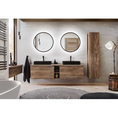 Szafka 35x33x160 cm boczna wisząca dąb SANTAFEOAK8001A1D2S Comad Sante Fe Oak