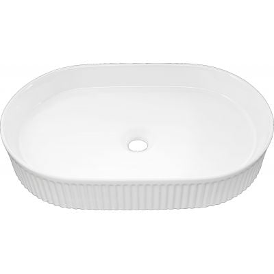 Umywalka 56x36 cm owalna nablatowa biała BEYOND3WHITEE6531 Comad Beyond