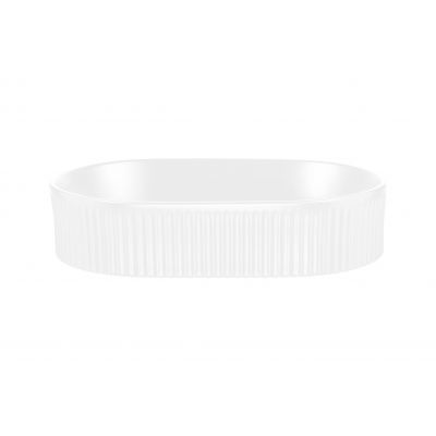 Umywalka 48x32.5 cm owalna nablatowa biała BEYOND5WHITEE6564 Comad Beyond